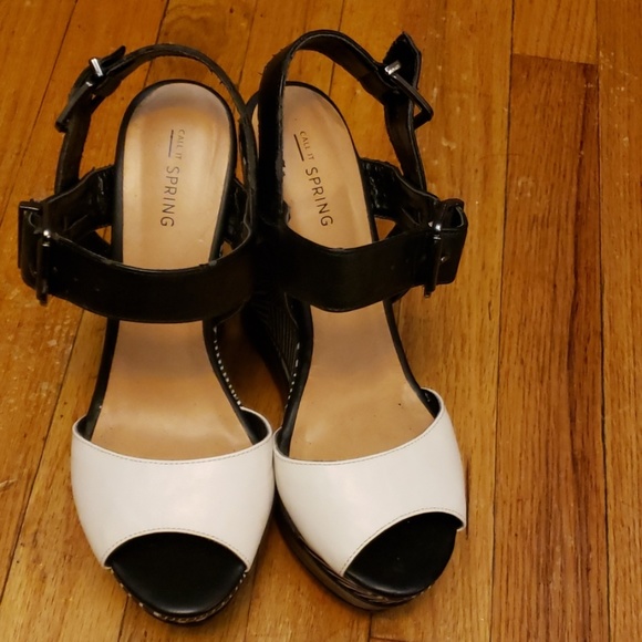 Call It Spring Platform Strappy Sandals Size 8 - Picture 3 of 8
